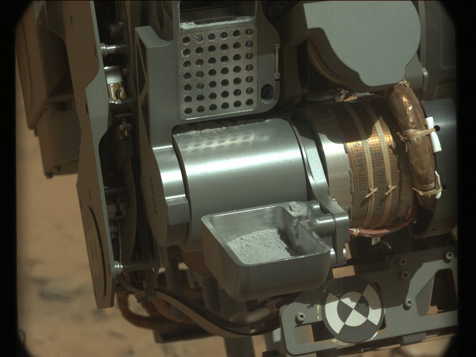 Nasa's Mars rover Curiosity acquired this image using its Mast Camera (Mastcam) on Sol 1323