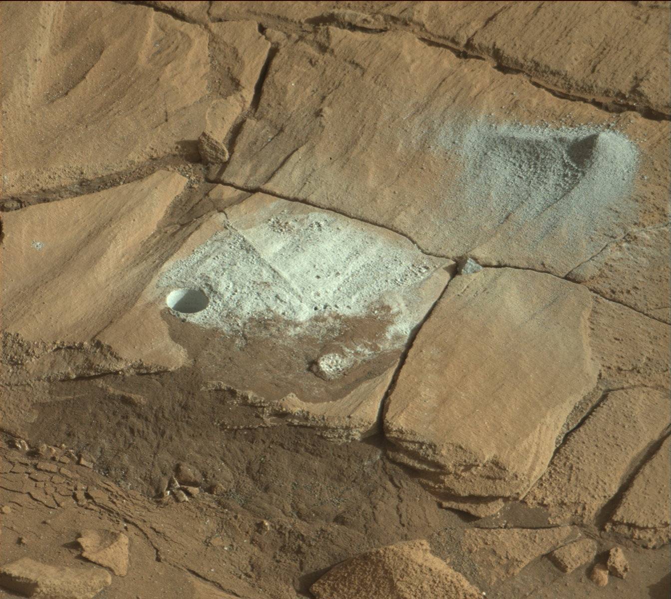 Nasa's Mars rover Curiosity acquired this image using its Mast Camera (Mastcam) on Sol 1325