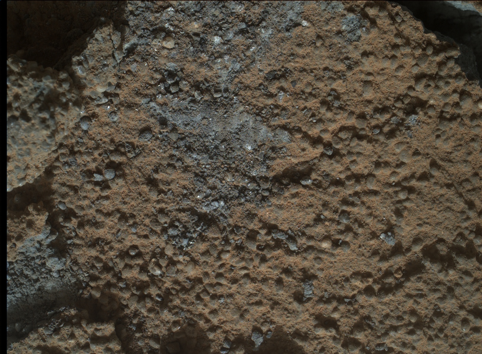 Nasa's Mars rover Curiosity acquired this image using its Mars Hand Lens Imager (MAHLI) on Sol 1325