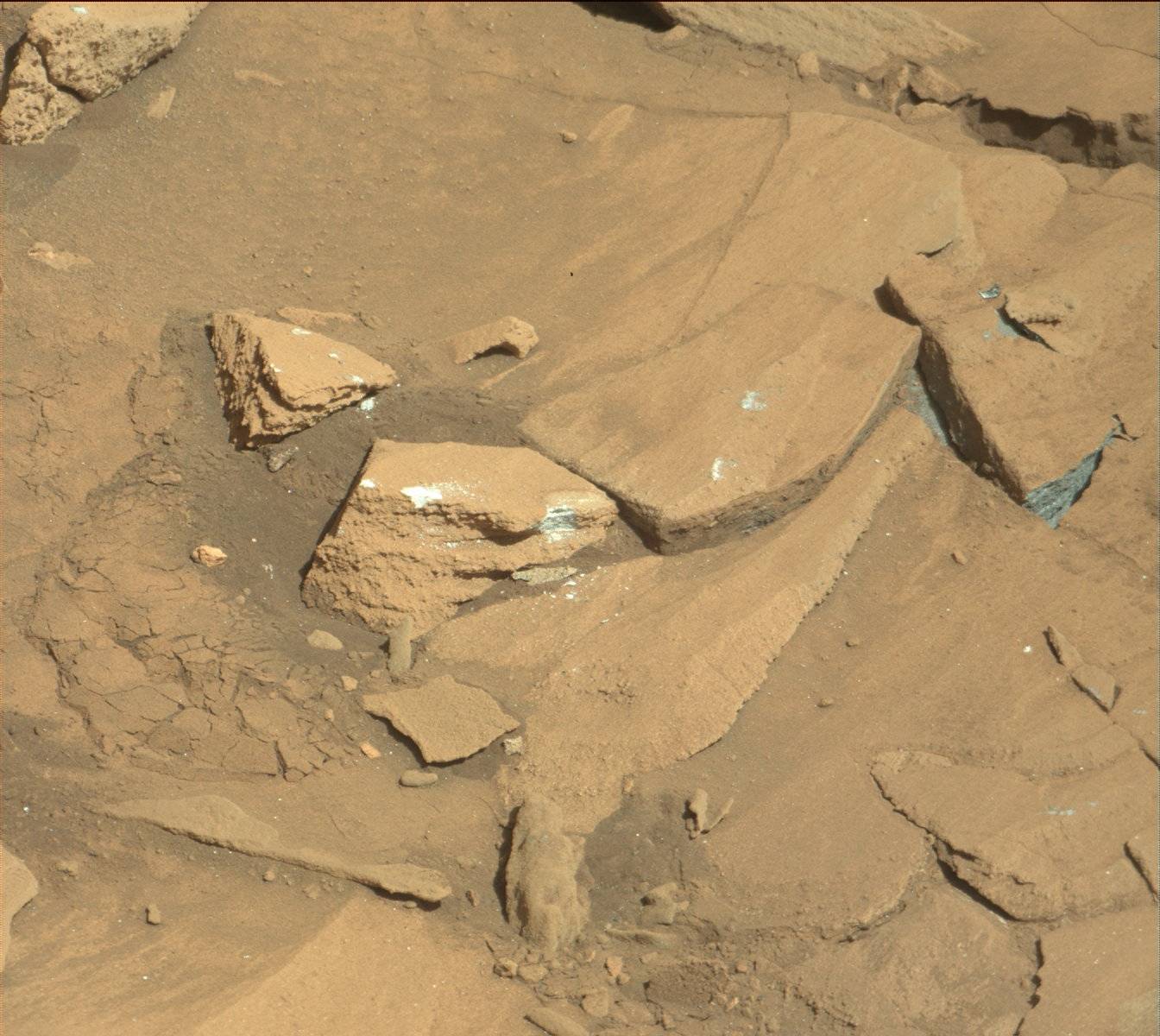 Nasa's Mars rover Curiosity acquired this image using its Mast Camera (Mastcam) on Sol 1326
