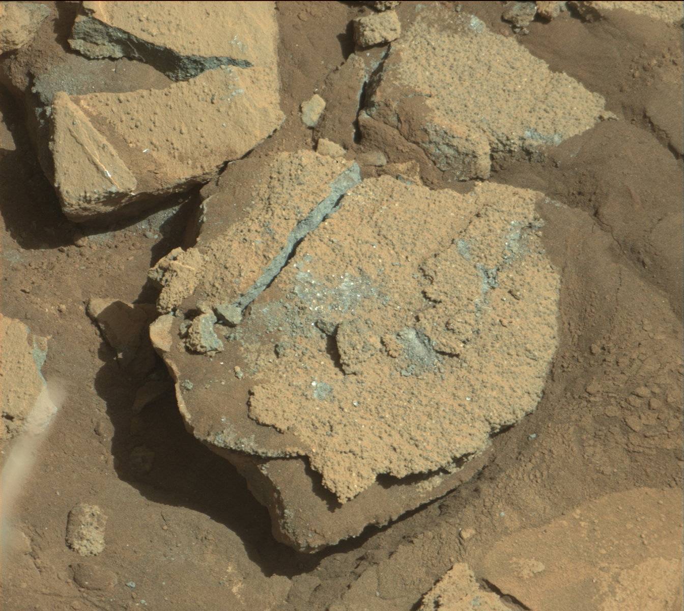 Nasa's Mars rover Curiosity acquired this image using its Mast Camera (Mastcam) on Sol 1326