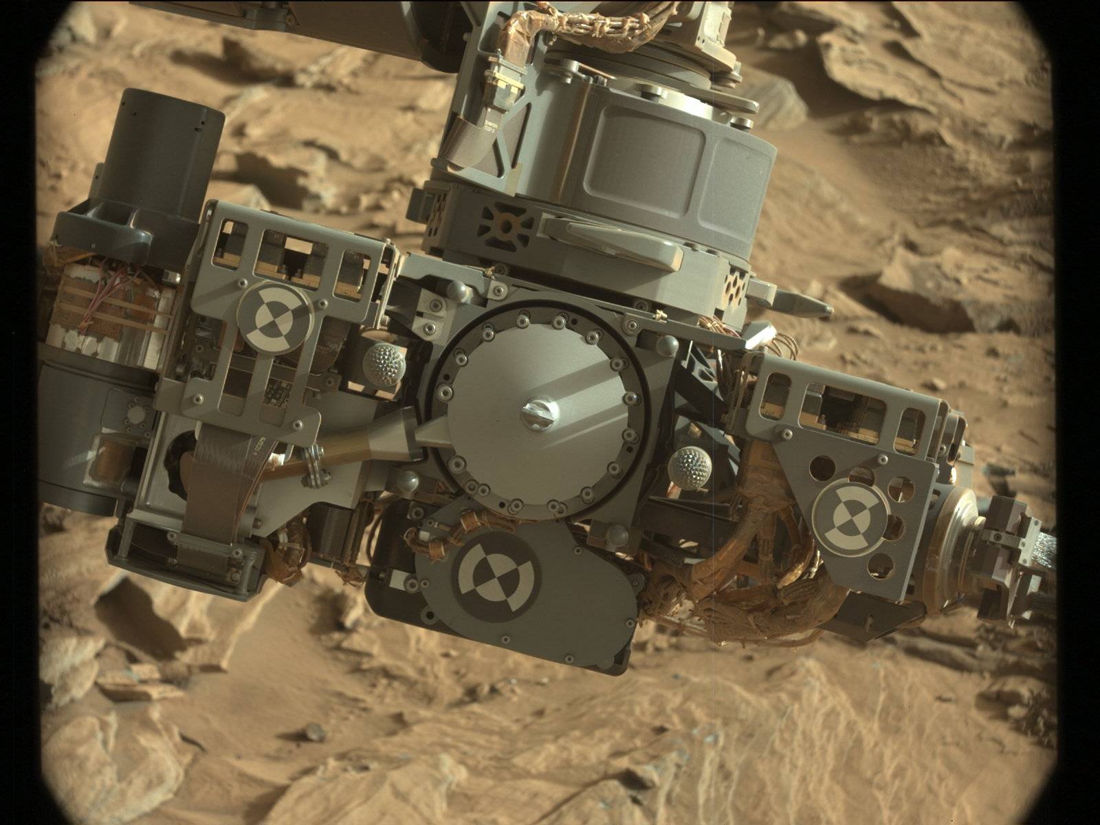 Nasa's Mars rover Curiosity acquired this image using its Mast Camera (Mastcam) on Sol 1327