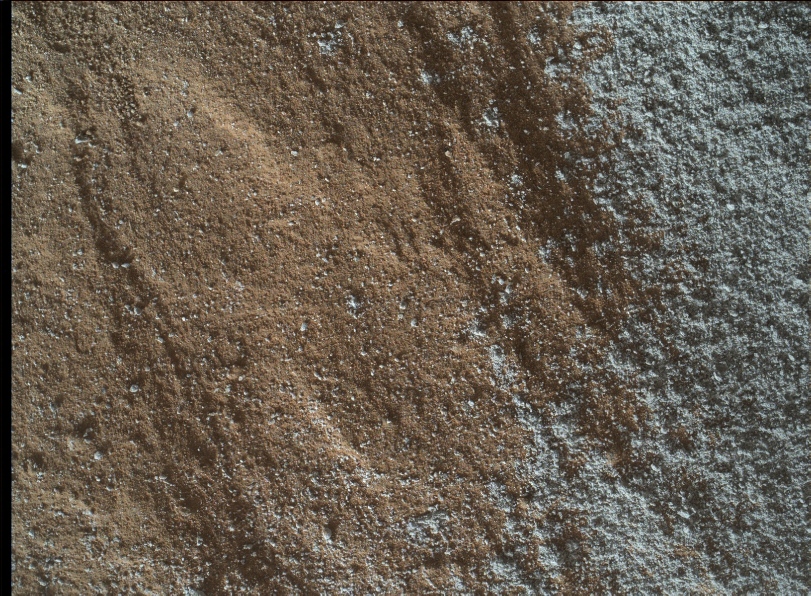 Nasa's Mars rover Curiosity acquired this image using its Mars Hand Lens Imager (MAHLI) on Sol 1327