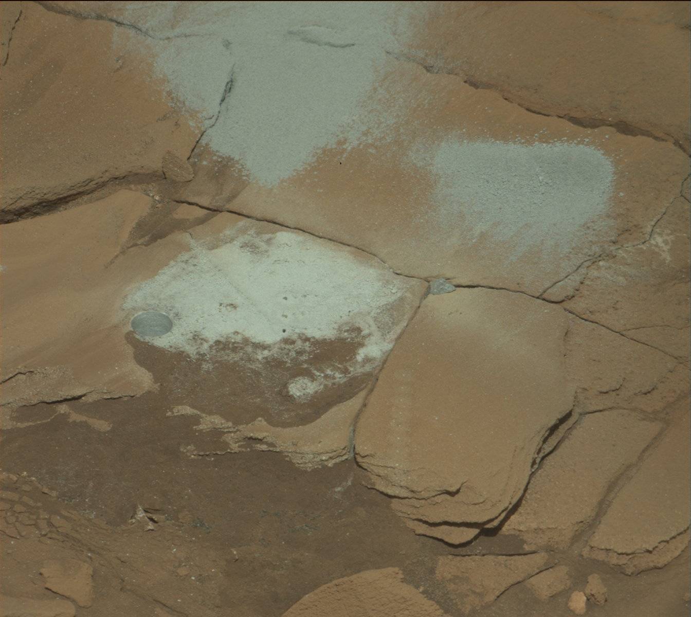 Nasa's Mars rover Curiosity acquired this image using its Mast Camera (Mastcam) on Sol 1328