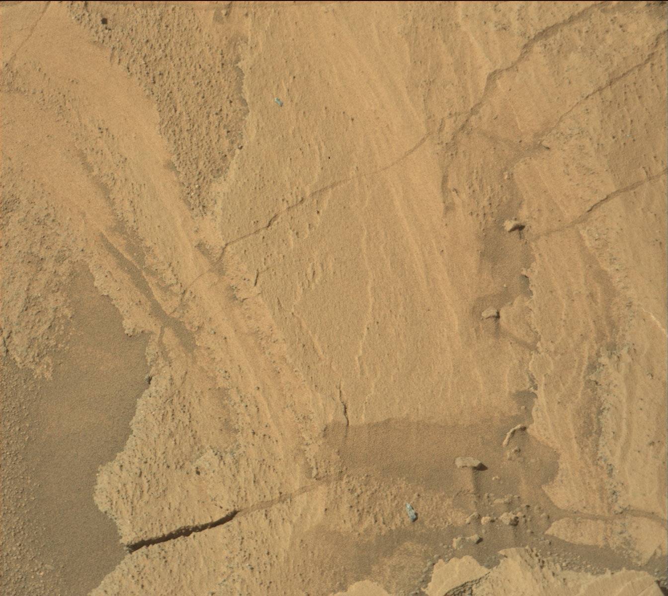 Nasa's Mars rover Curiosity acquired this image using its Mast Camera (Mastcam) on Sol 1329