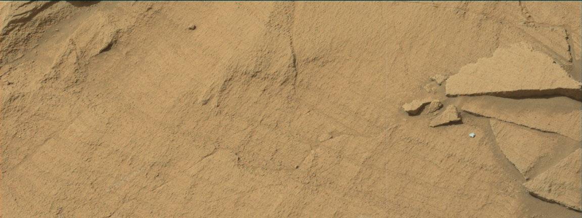 Nasa's Mars rover Curiosity acquired this image using its Mast Camera (Mastcam) on Sol 1330