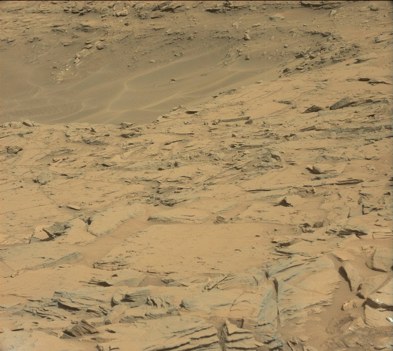 Nasa's Mars rover Curiosity acquired this image using its Mast Camera (Mastcam) on Sol 1333