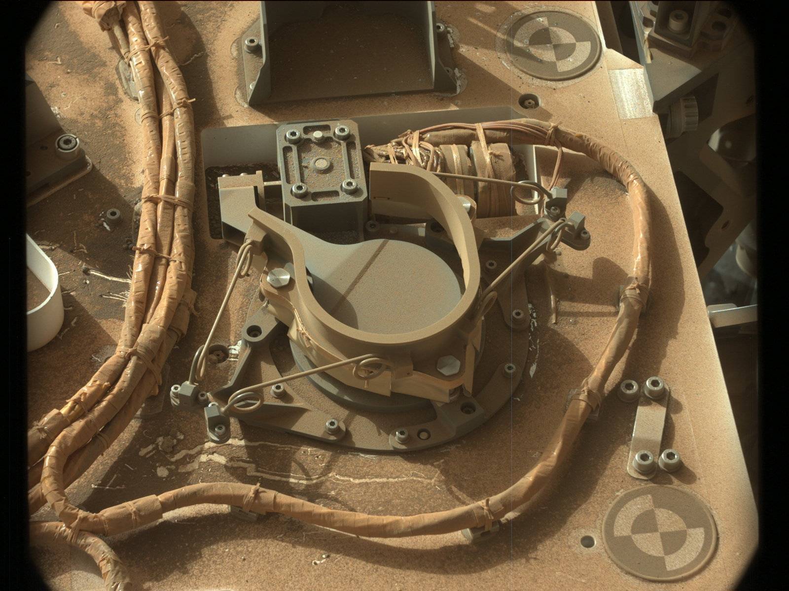 Nasa's Mars rover Curiosity acquired this image using its Mast Camera (Mastcam) on Sol 1334