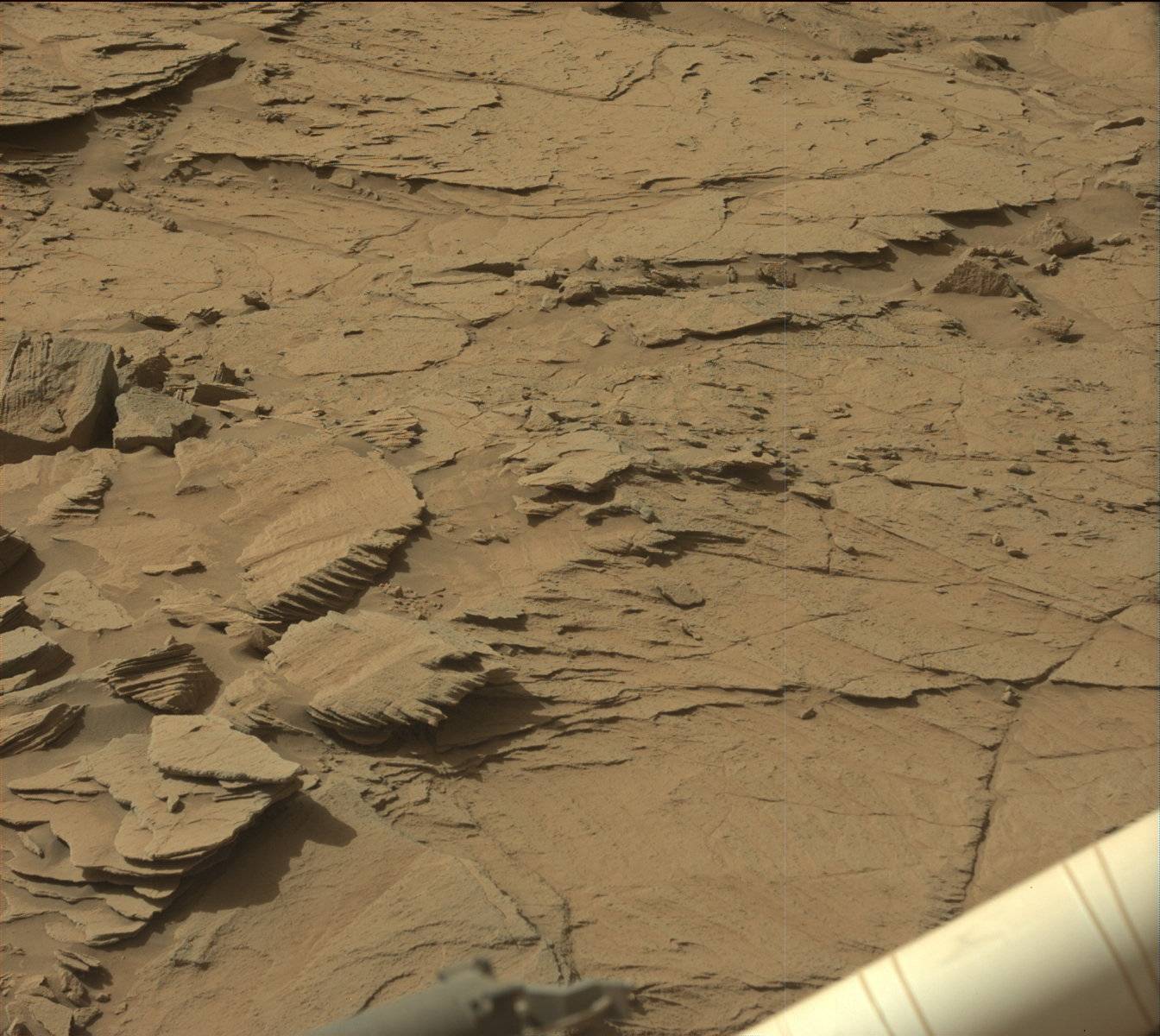 Nasa's Mars rover Curiosity acquired this image using its Mast Camera (Mastcam) on Sol 1337