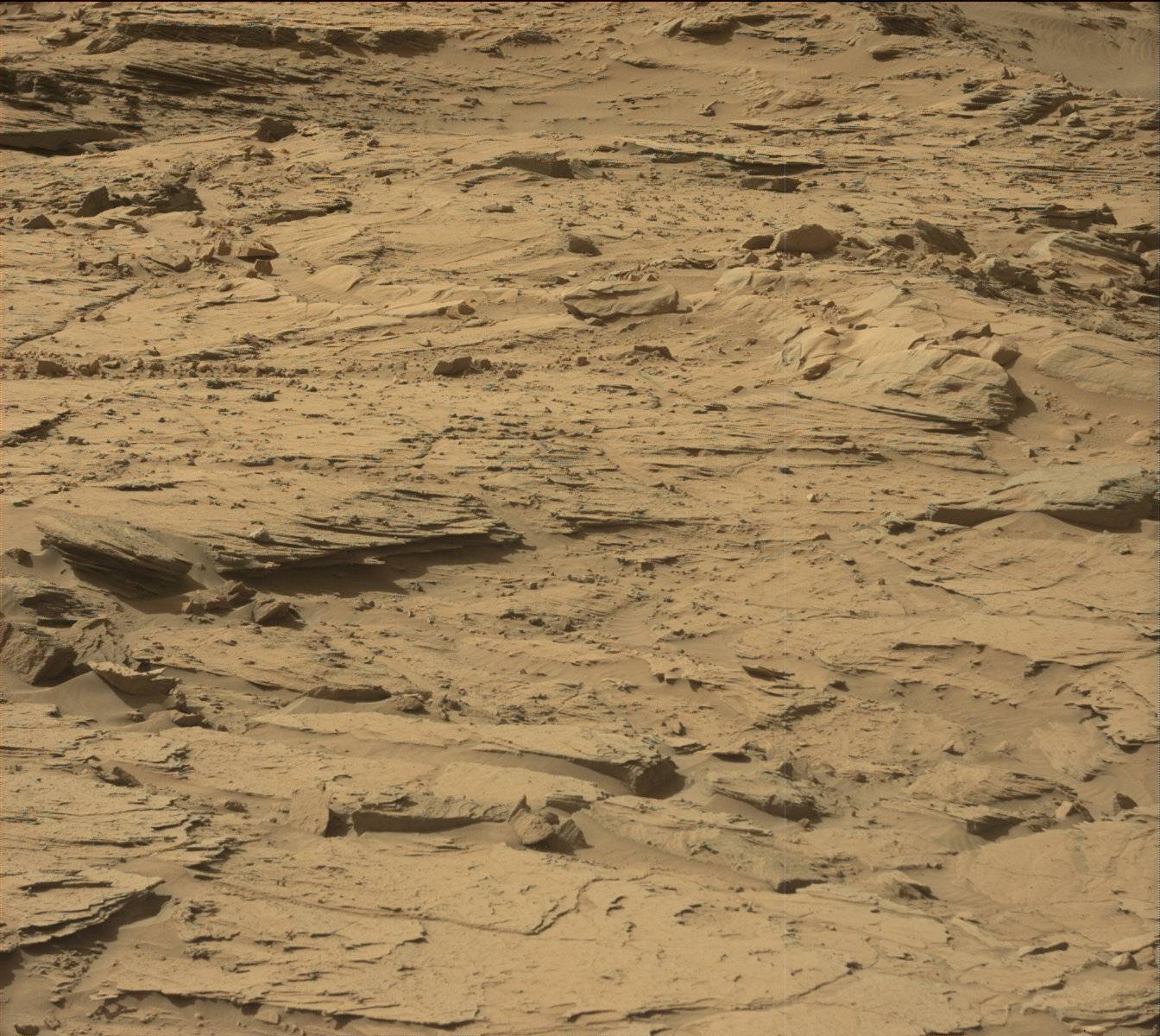 Nasa's Mars rover Curiosity acquired this image using its Mast Camera (Mastcam) on Sol 1337