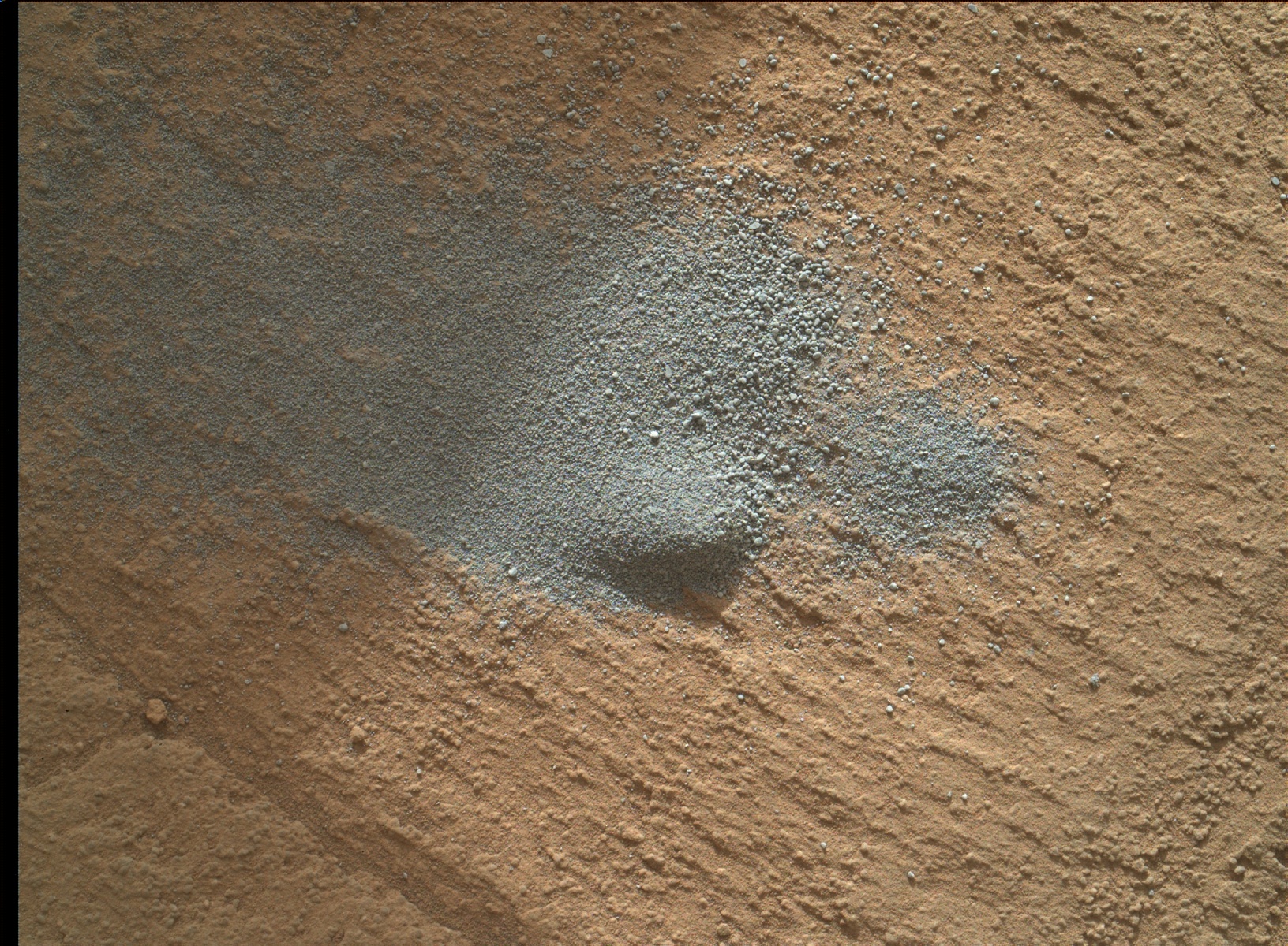 Nasa's Mars rover Curiosity acquired this image using its Mars Hand Lens Imager (MAHLI) on Sol 1339