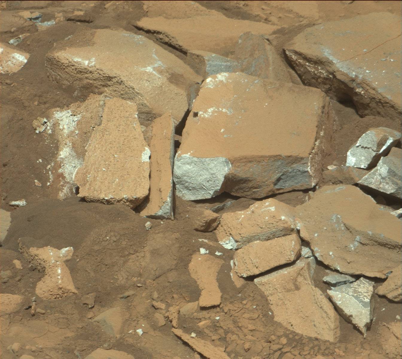 Nasa's Mars rover Curiosity acquired this image using its Mast Camera (Mastcam) on Sol 1342