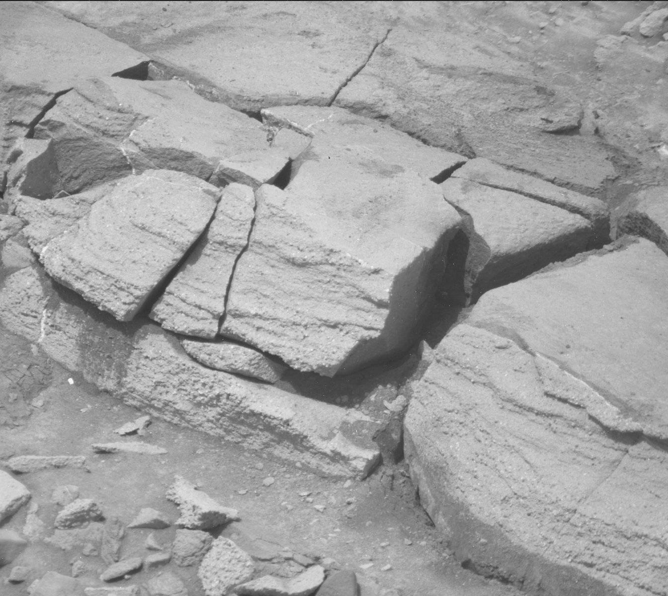 Nasa's Mars rover Curiosity acquired this image using its Mast Camera (Mastcam) on Sol 1344