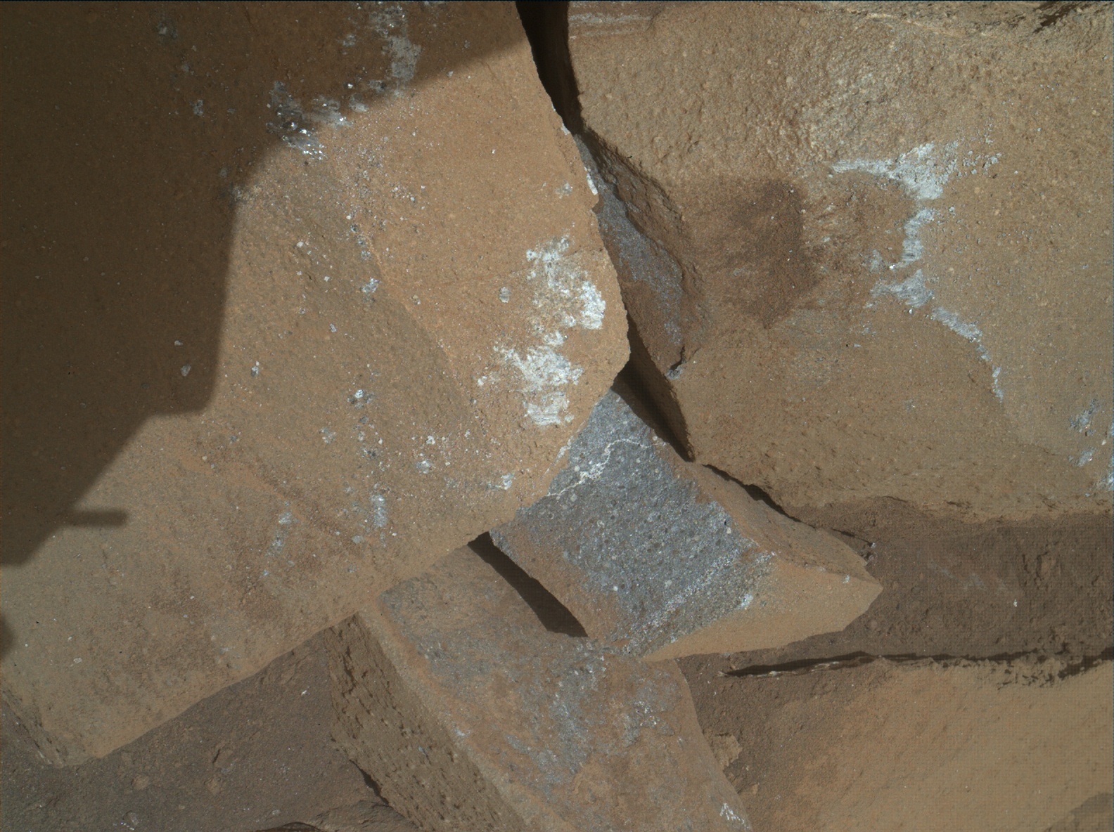 Nasa's Mars rover Curiosity acquired this image using its Mars Hand Lens Imager (MAHLI) on Sol 1345