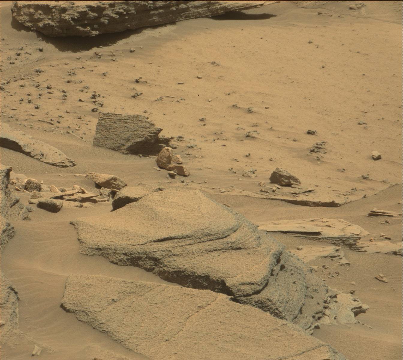 Nasa's Mars rover Curiosity acquired this image using its Mast Camera (Mastcam) on Sol 1346