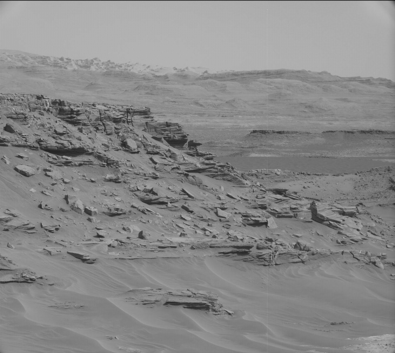 Nasa's Mars rover Curiosity acquired this image using its Mast Camera (Mastcam) on Sol 1351