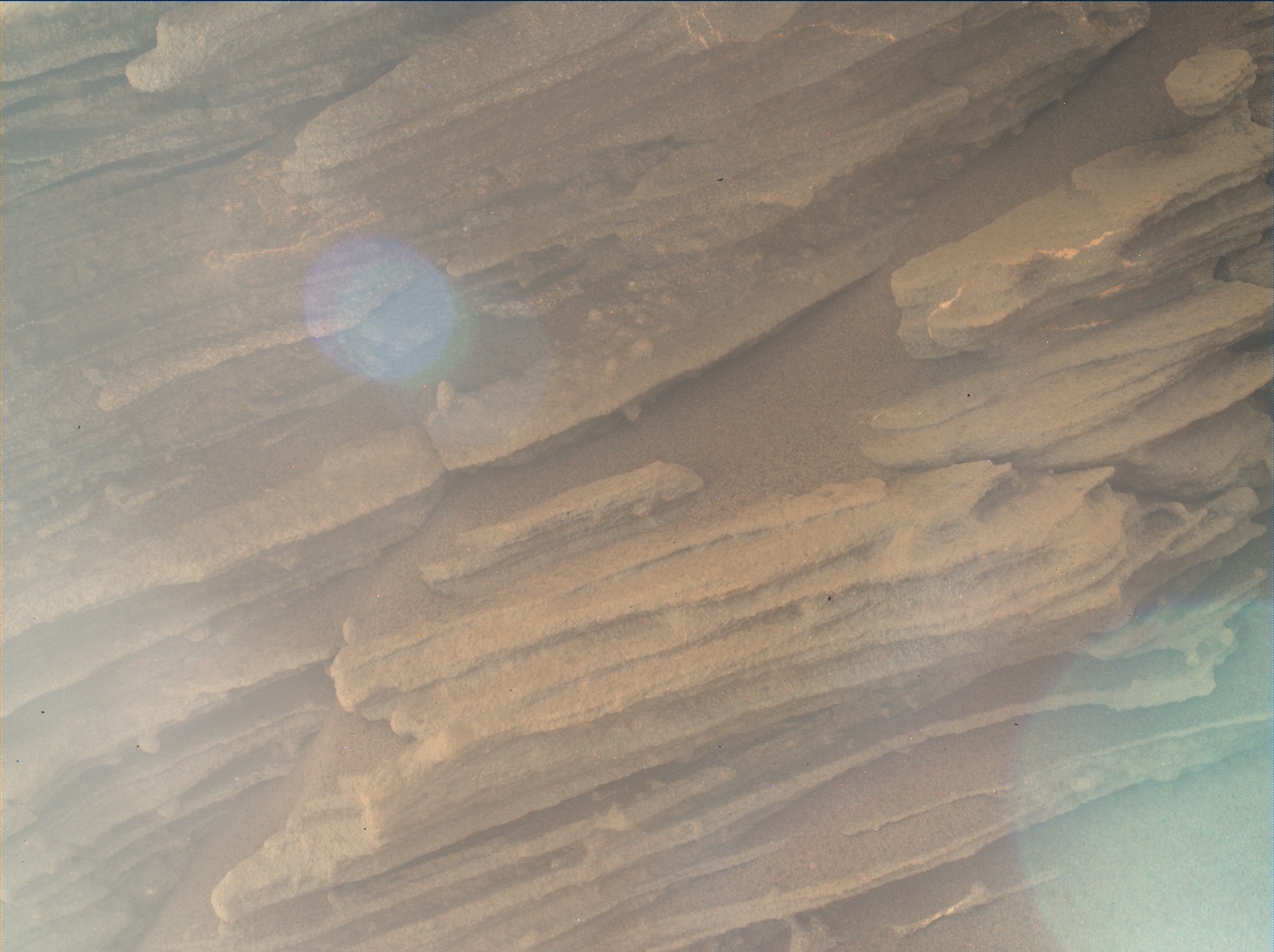 Nasa's Mars rover Curiosity acquired this image using its Mars Hand Lens Imager (MAHLI) on Sol 1351
