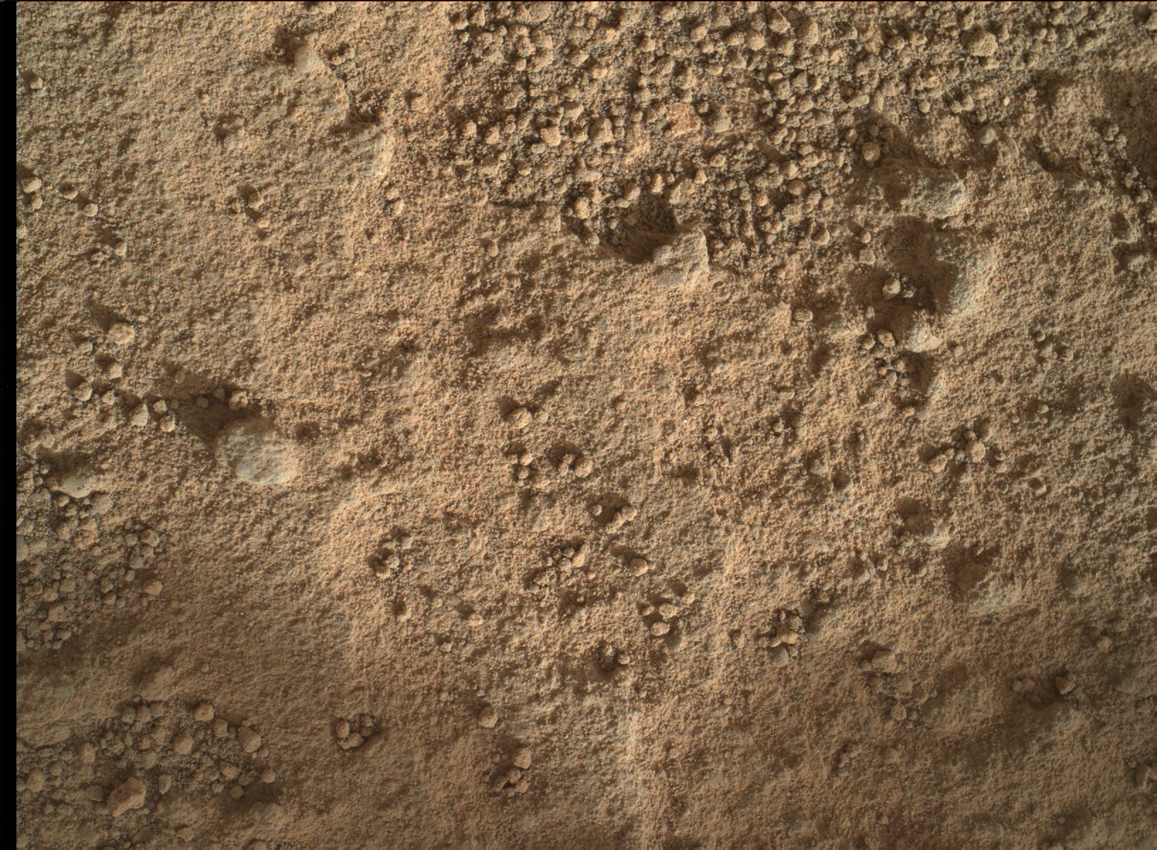 Nasa's Mars rover Curiosity acquired this image using its Mars Hand Lens Imager (MAHLI) on Sol 1351