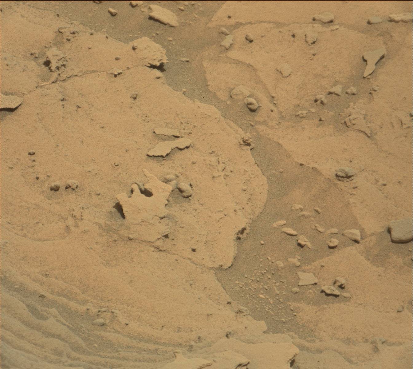 Nasa's Mars rover Curiosity acquired this image using its Mast Camera (Mastcam) on Sol 1352