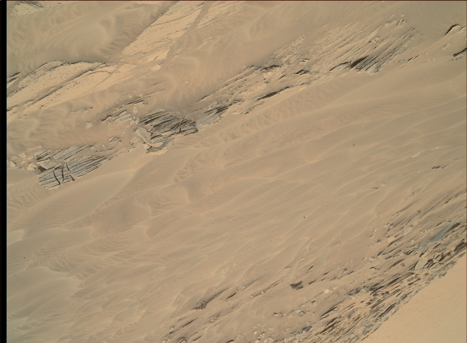 Nasa's Mars rover Curiosity acquired this image using its Mars Hand Lens Imager (MAHLI) on Sol 1352