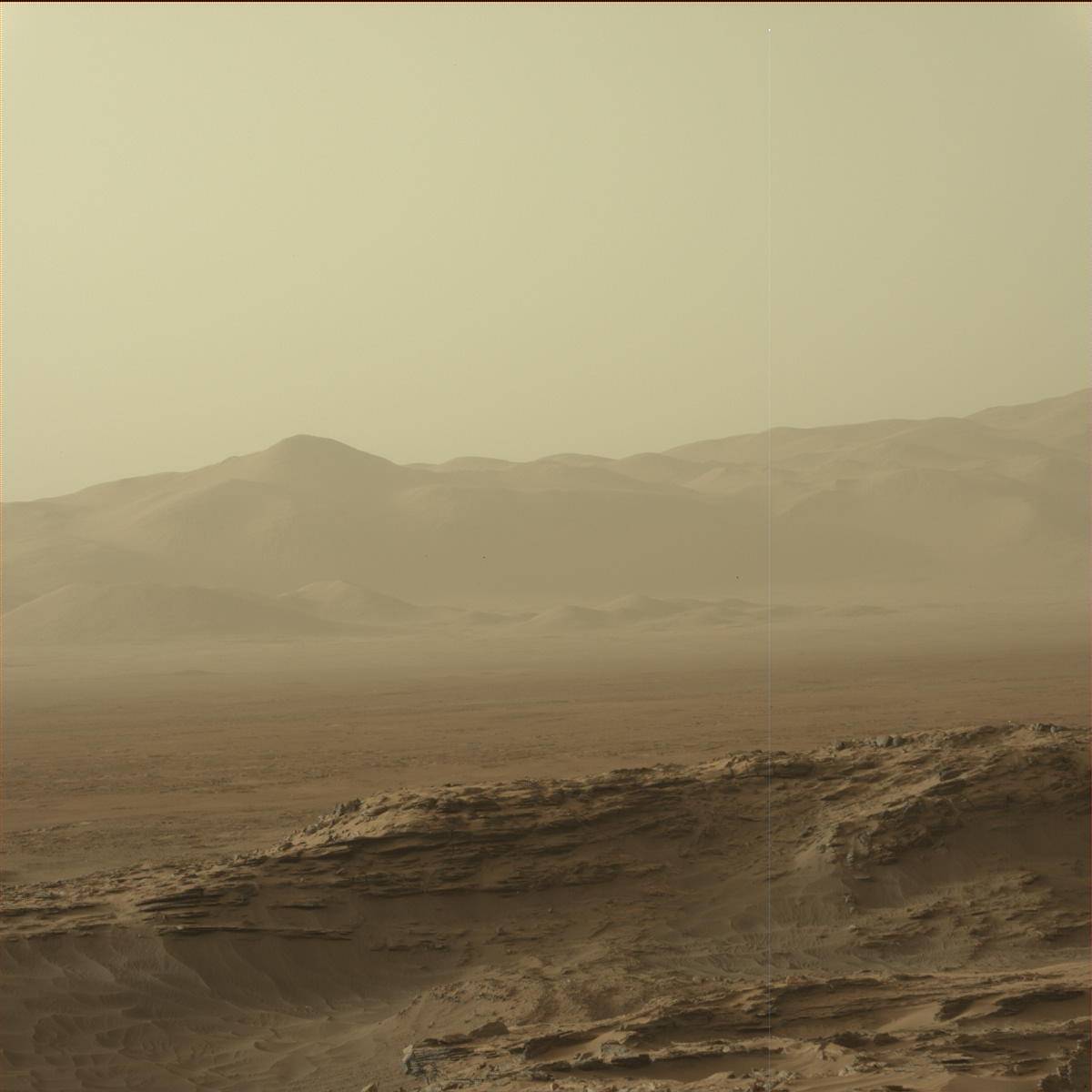 Nasa's Mars rover Curiosity acquired this image using its Mast Camera (Mastcam) on Sol 1354