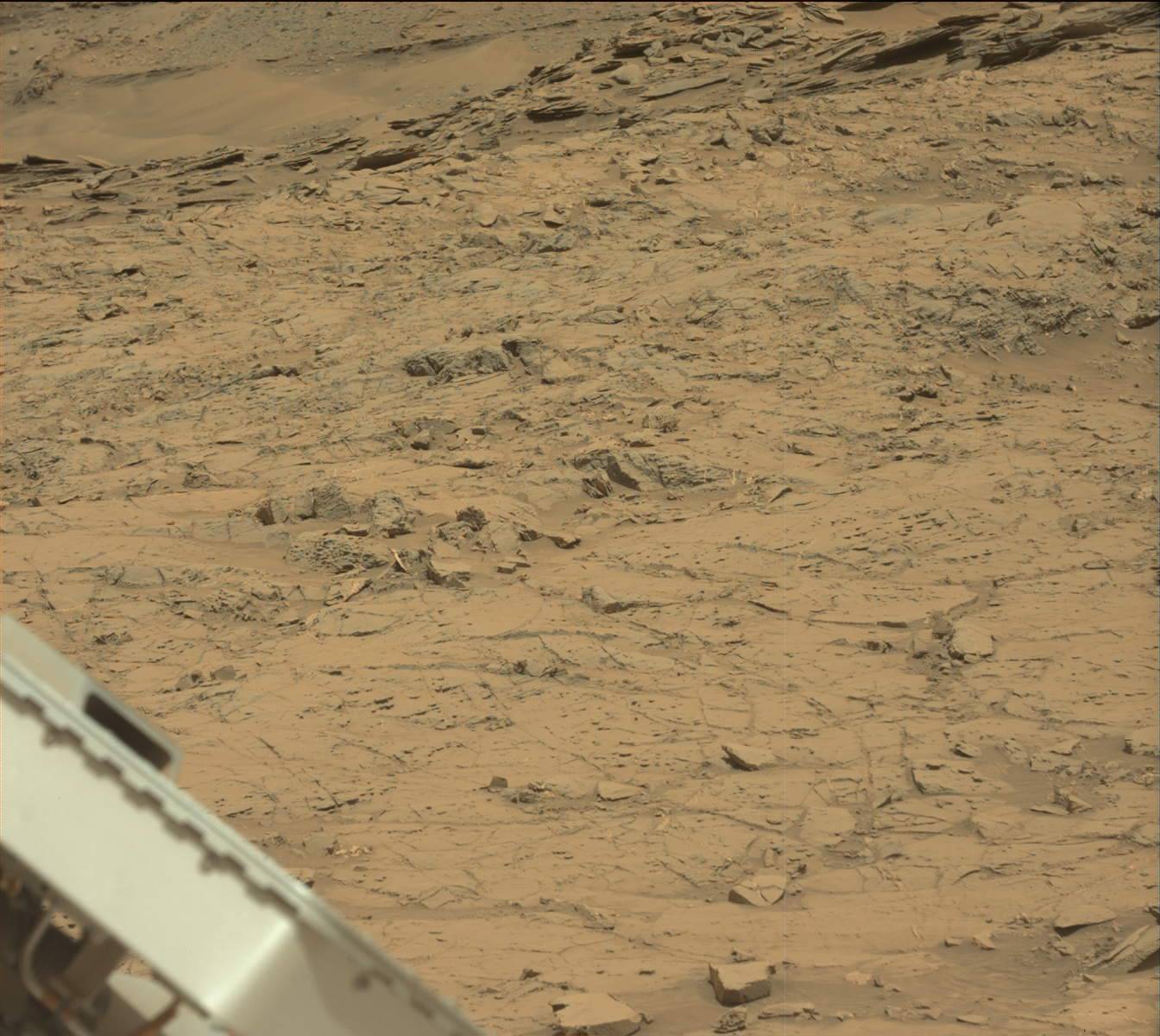 Nasa's Mars rover Curiosity acquired this image using its Mast Camera (Mastcam) on Sol 1357