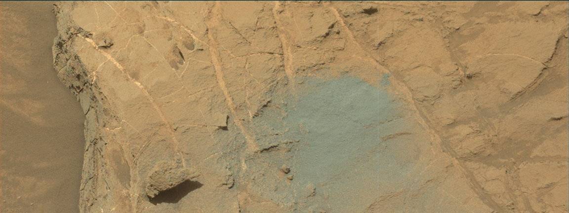 Nasa's Mars rover Curiosity acquired this image using its Mast Camera (Mastcam) on Sol 1358