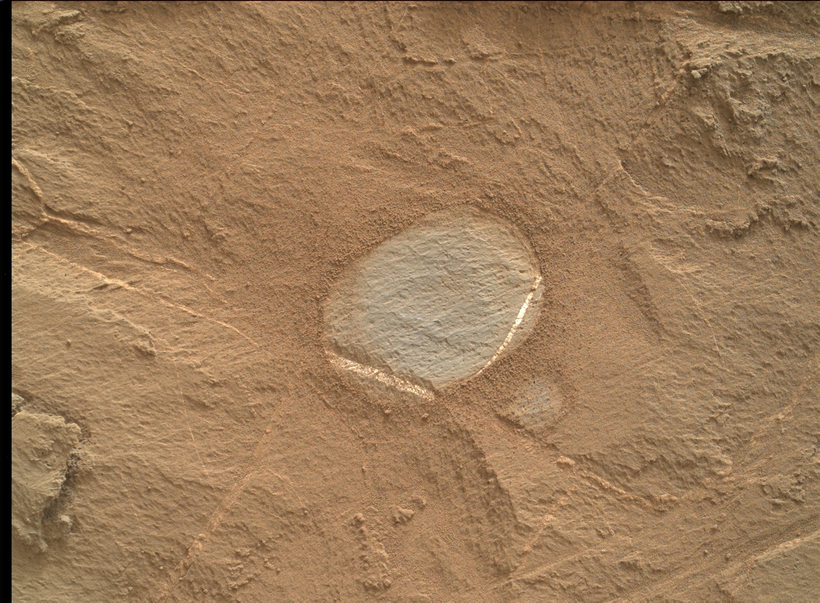 Nasa's Mars rover Curiosity acquired this image using its Mars Hand Lens Imager (MAHLI) on Sol 1358