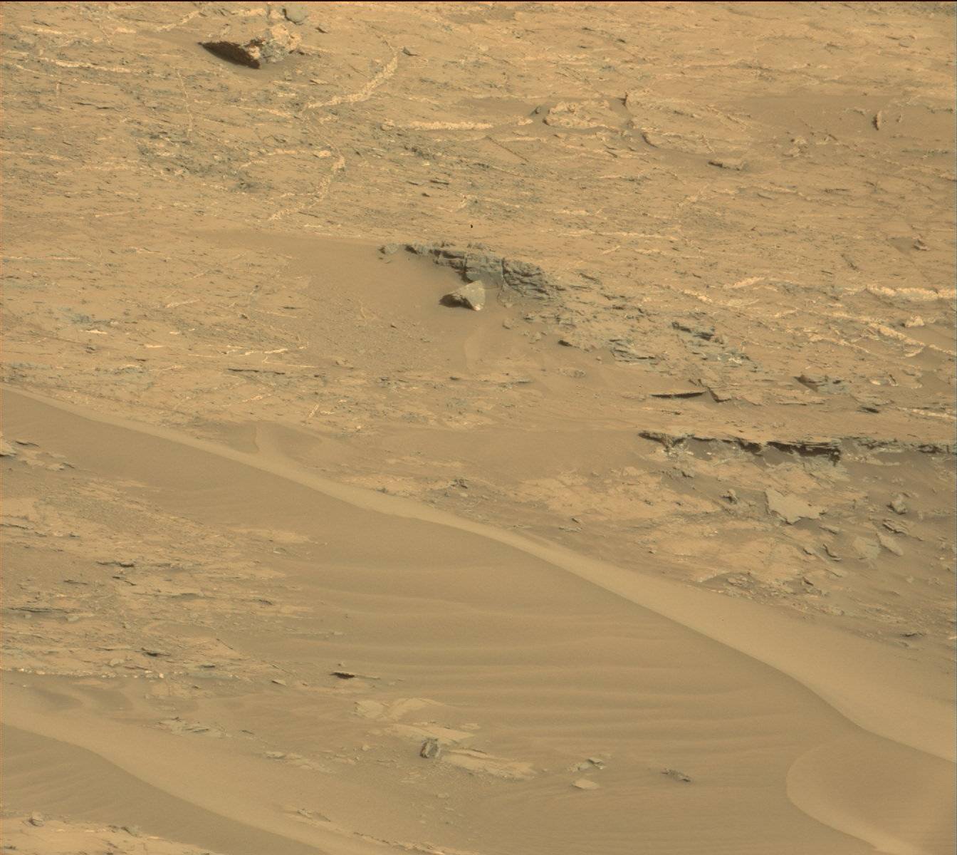 Nasa's Mars rover Curiosity acquired this image using its Mast Camera (Mastcam) on Sol 1361