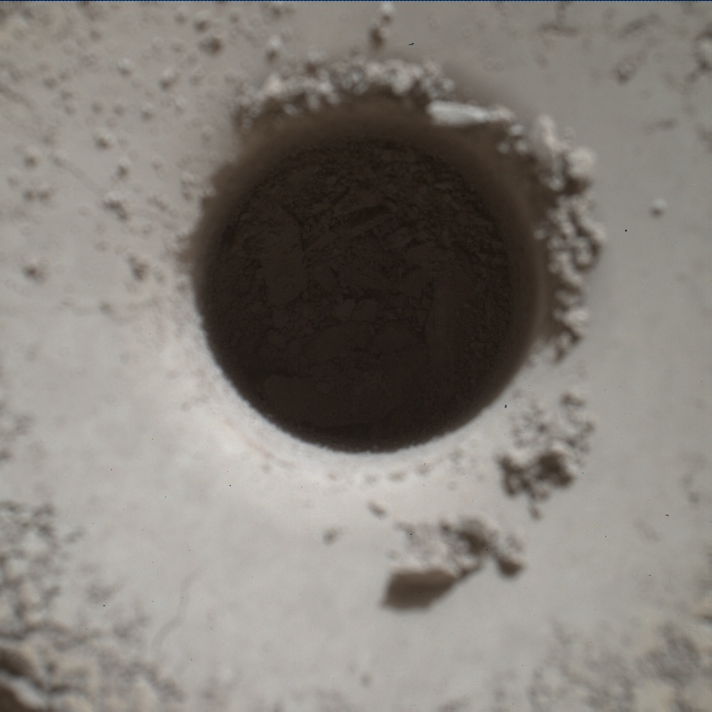 Nasa's Mars rover Curiosity acquired this image using its Mars Hand Lens Imager (MAHLI) on Sol 1361