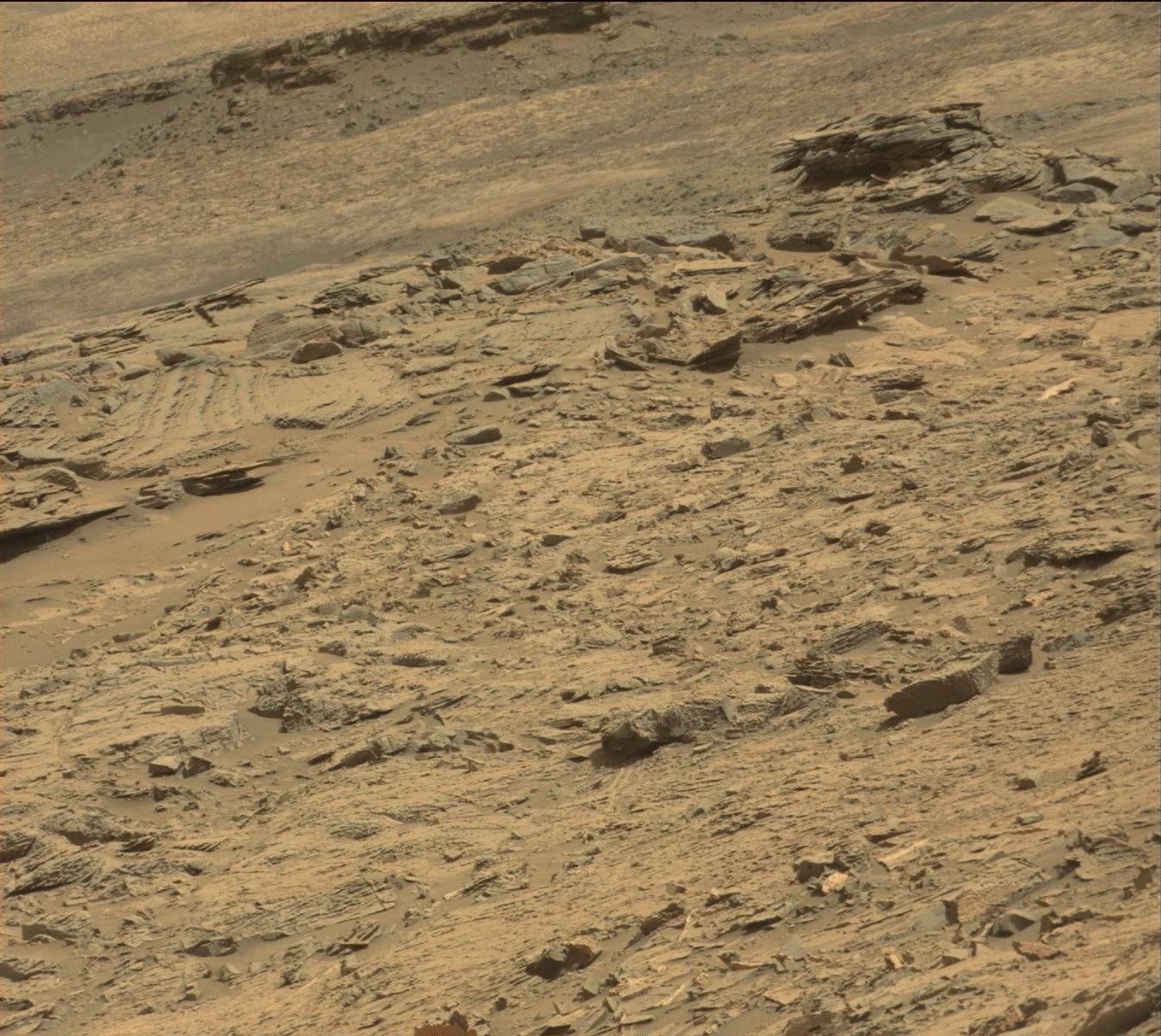 Nasa's Mars rover Curiosity acquired this image using its Mast Camera (Mastcam) on Sol 1363