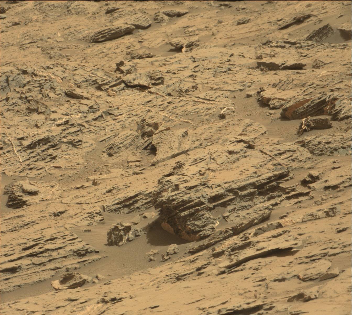 Nasa's Mars rover Curiosity acquired this image using its Mast Camera (Mastcam) on Sol 1363