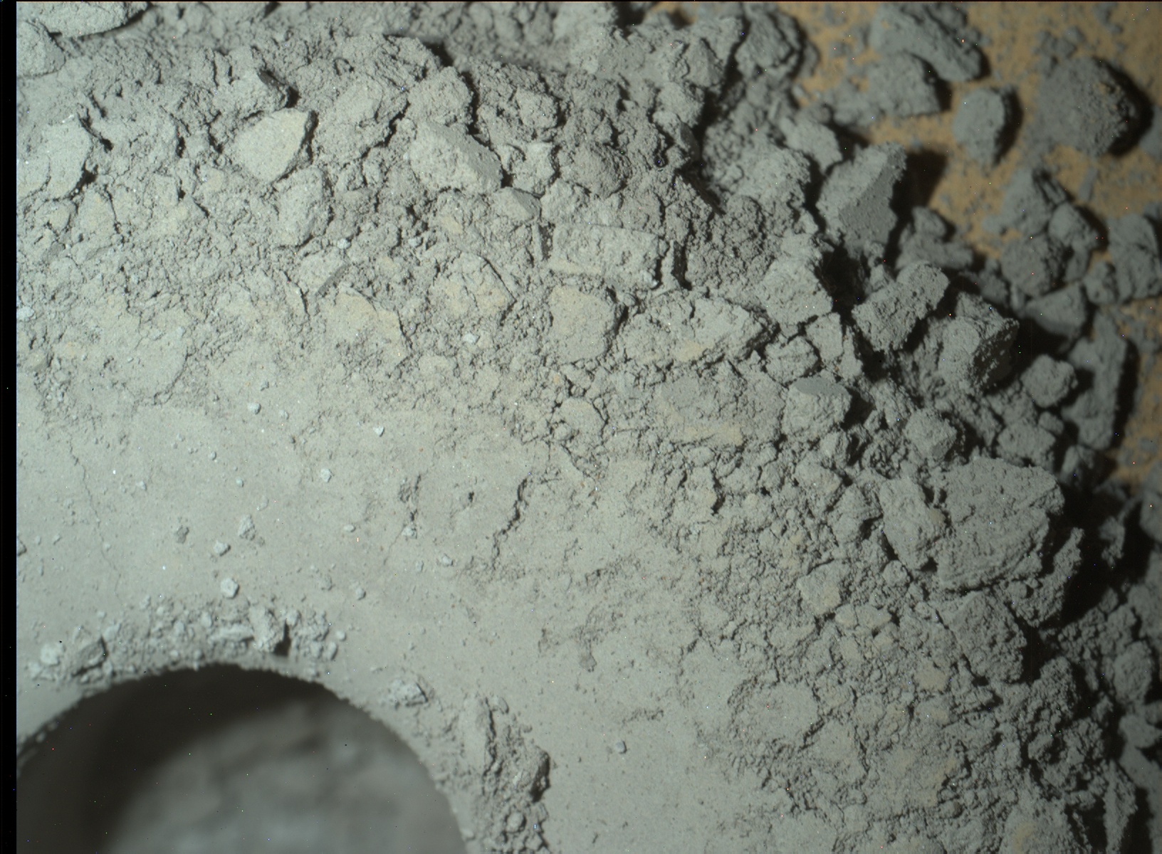 Nasa's Mars rover Curiosity acquired this image using its Mars Hand Lens Imager (MAHLI) on Sol 1364