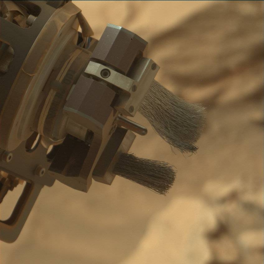 Nasa's Mars rover Curiosity acquired this image using its Mast Camera (Mastcam) on Sol 1366