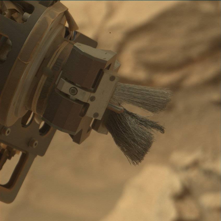 Nasa's Mars rover Curiosity acquired this image using its Mast Camera (Mastcam) on Sol 1366