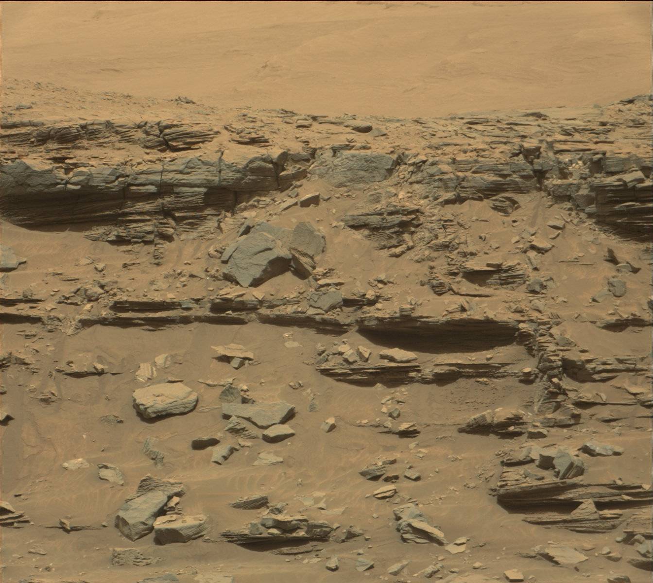 Nasa's Mars rover Curiosity acquired this image using its Mast Camera (Mastcam) on Sol 1368