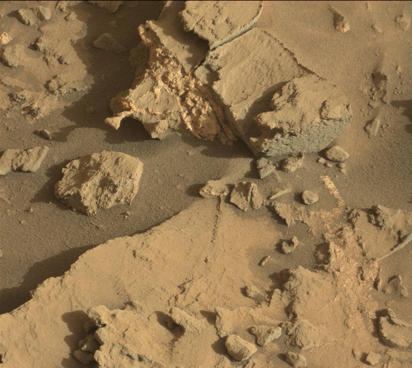 Nasa's Mars rover Curiosity acquired this image using its Mast Camera (Mastcam) on Sol 1369