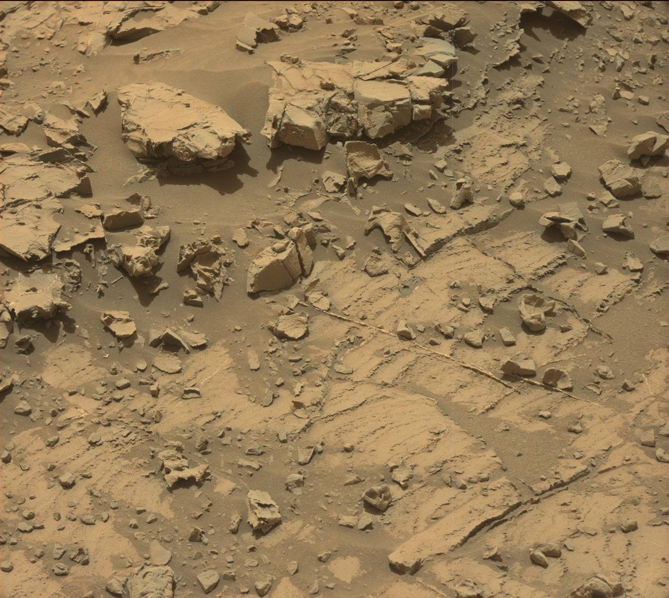 Nasa's Mars rover Curiosity acquired this image using its Mast Camera (Mastcam) on Sol 1371