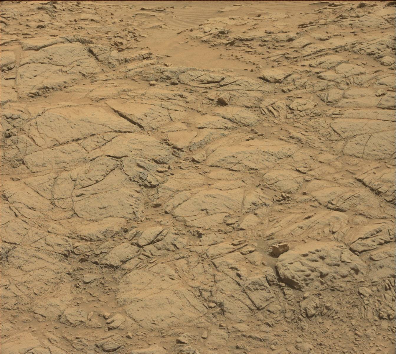 Nasa's Mars rover Curiosity acquired this image using its Mast Camera (Mastcam) on Sol 1374