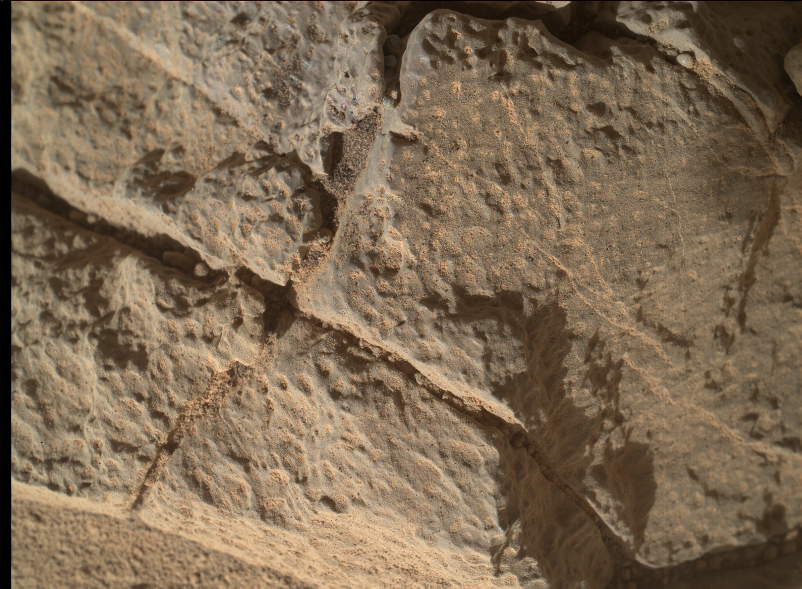 Nasa's Mars rover Curiosity acquired this image using its Mars Hand Lens Imager (MAHLI) on Sol 1375