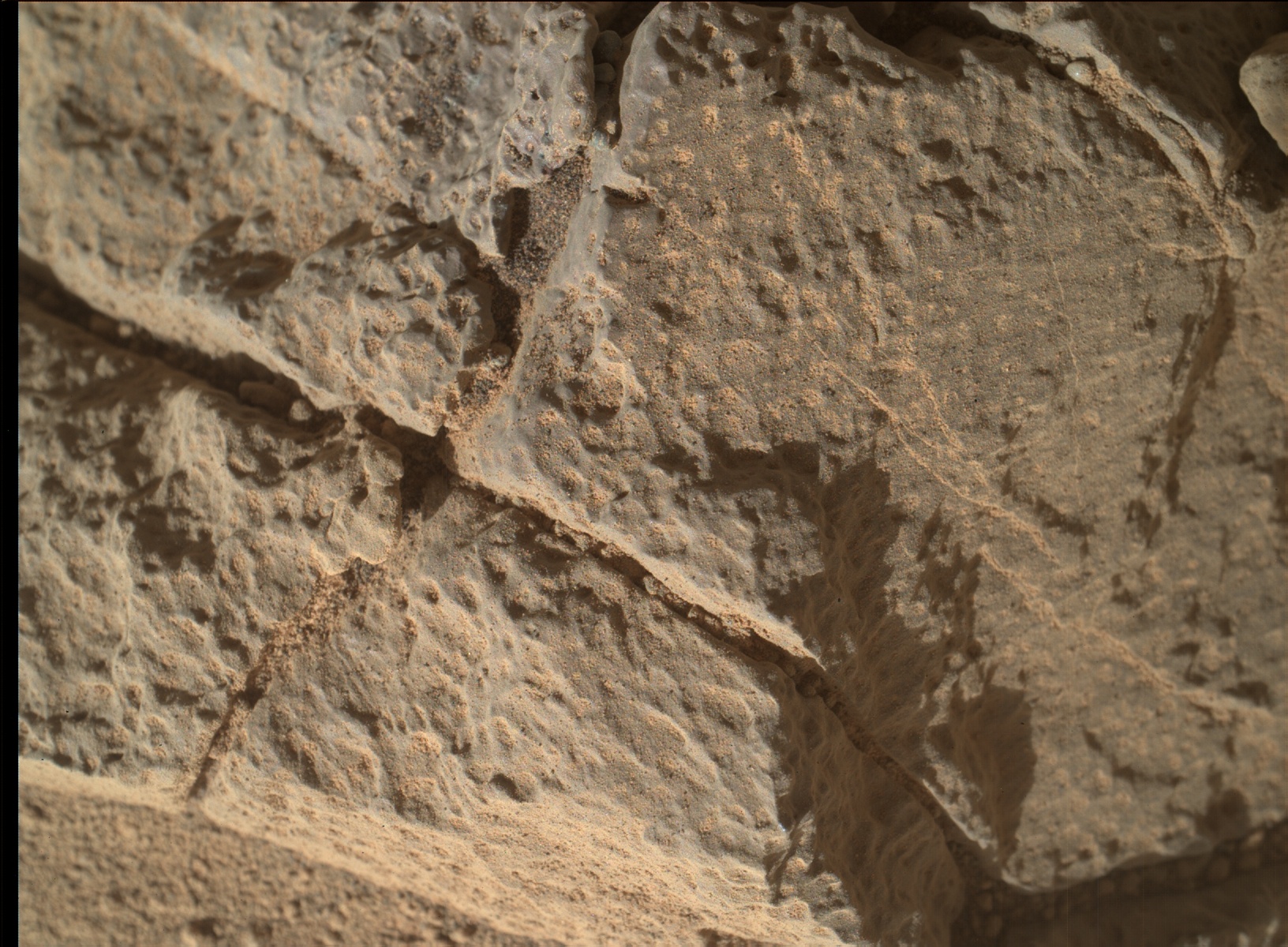 Nasa's Mars rover Curiosity acquired this image using its Mars Hand Lens Imager (MAHLI) on Sol 1375