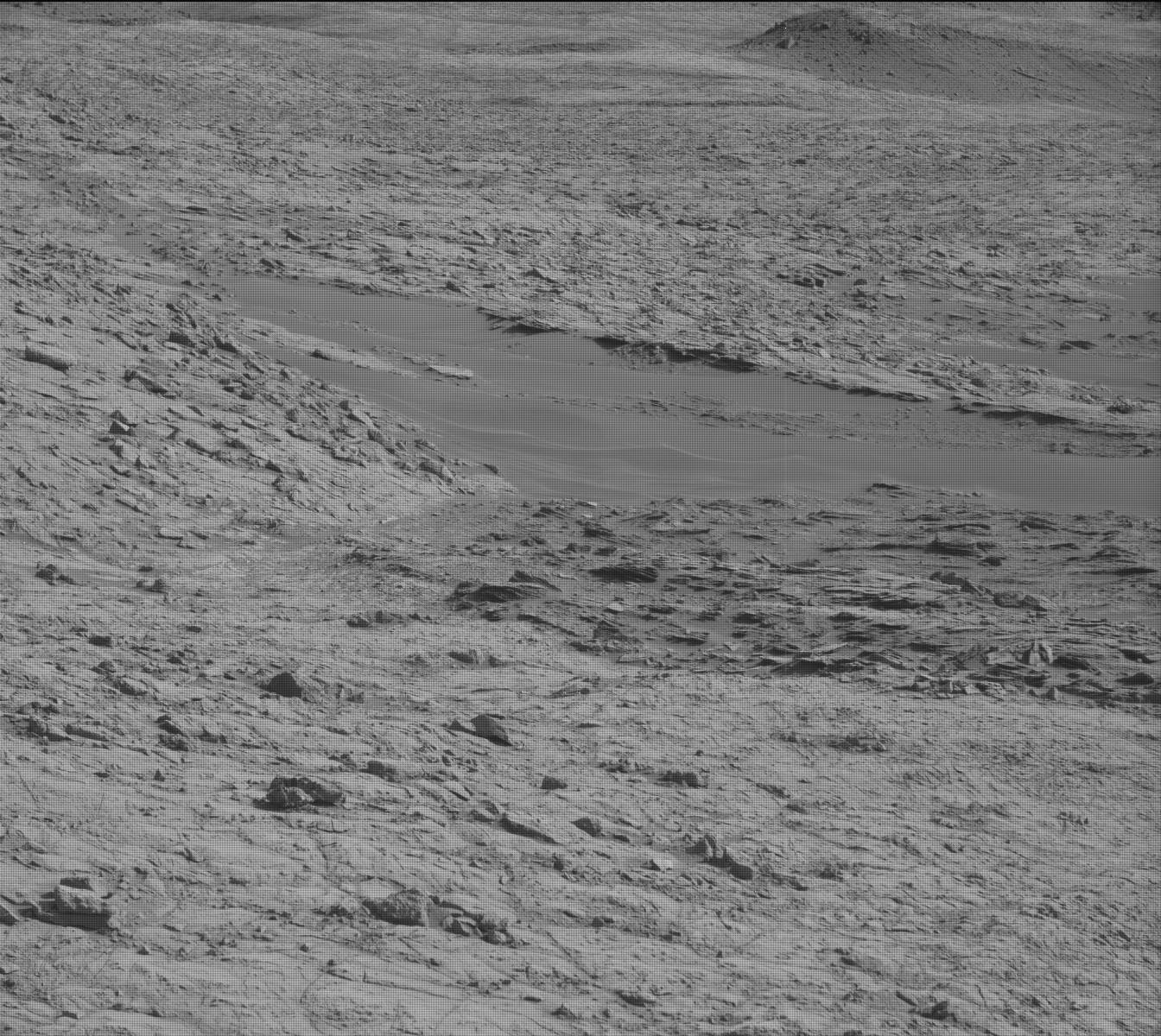 Nasa's Mars rover Curiosity acquired this image using its Mast Camera (Mastcam) on Sol 1376