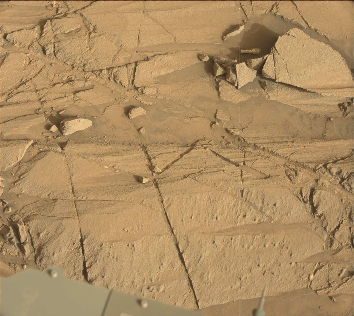 Nasa's Mars rover Curiosity acquired this image using its Mast Camera (Mastcam) on Sol 1378