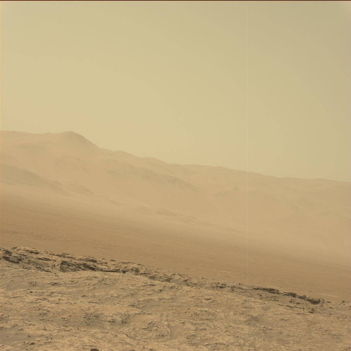 Nasa's Mars rover Curiosity acquired this image using its Mast Camera (Mastcam) on Sol 1379
