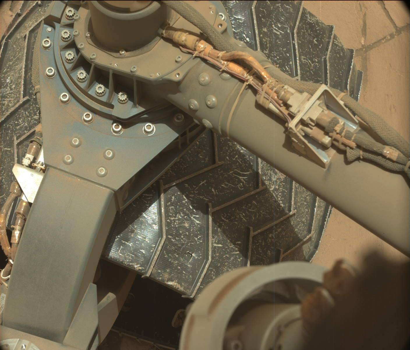 Nasa's Mars rover Curiosity acquired this image using its Mast Camera (Mastcam) on Sol 1380