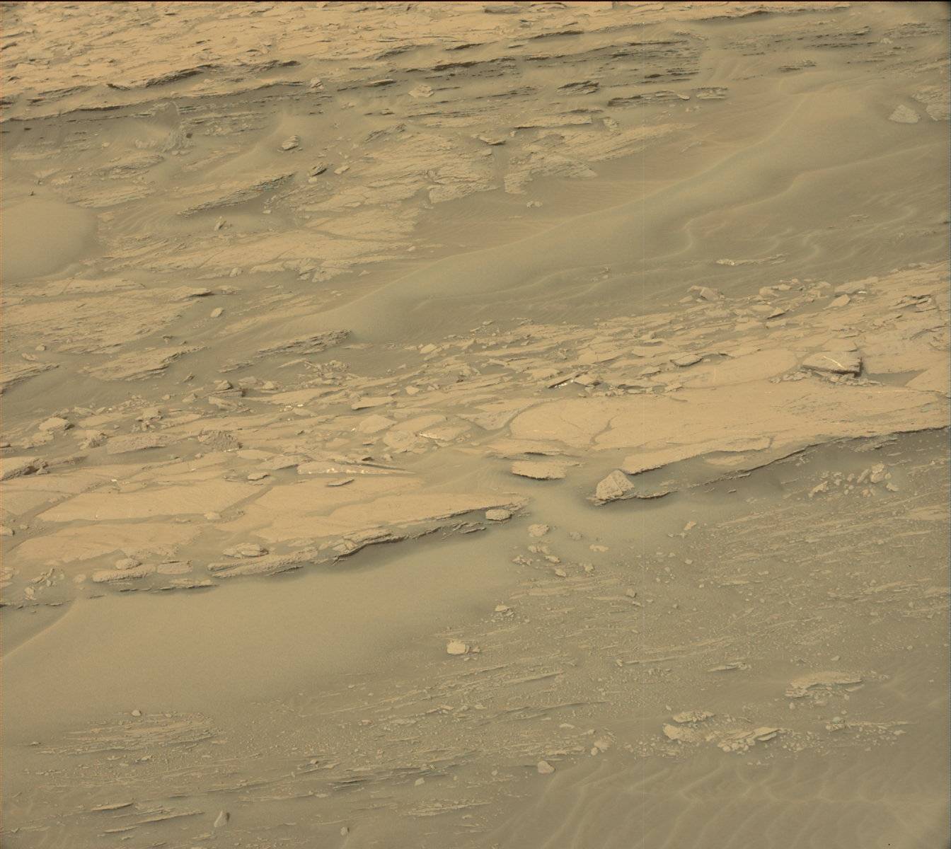 Nasa's Mars rover Curiosity acquired this image using its Mast Camera (Mastcam) on Sol 1381