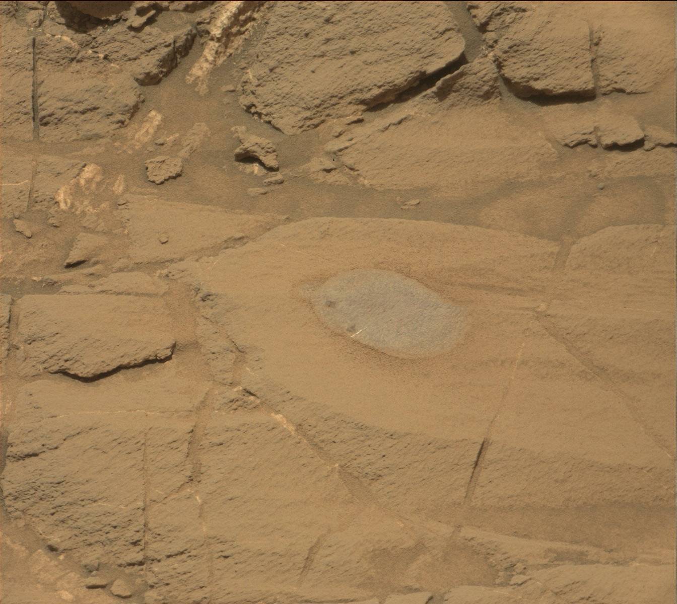 Nasa's Mars rover Curiosity acquired this image using its Mast Camera (Mastcam) on Sol 1382