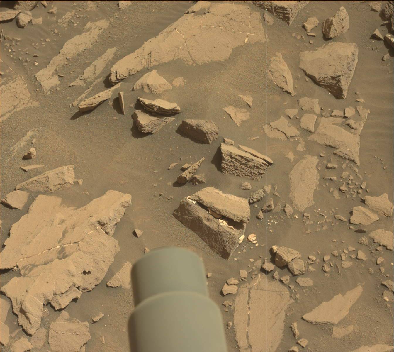 Nasa's Mars rover Curiosity acquired this image using its Mast Camera (Mastcam) on Sol 1383