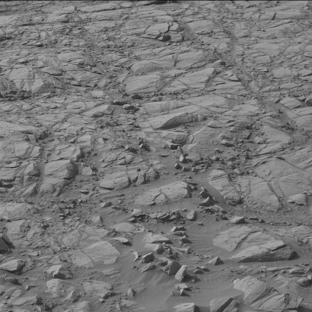Nasa's Mars rover Curiosity acquired this image using its Mast Camera (Mastcam) on Sol 1384