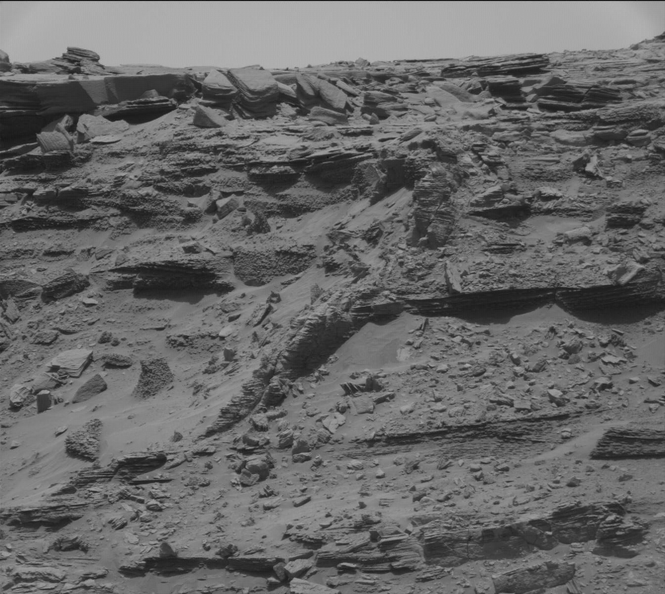 Nasa's Mars rover Curiosity acquired this image using its Mast Camera (Mastcam) on Sol 1384